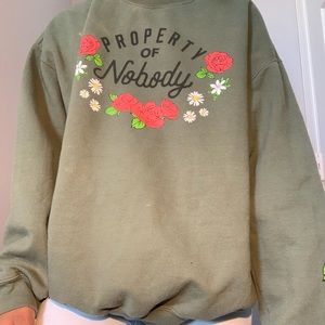 Property Of Nobody Sweatshirt